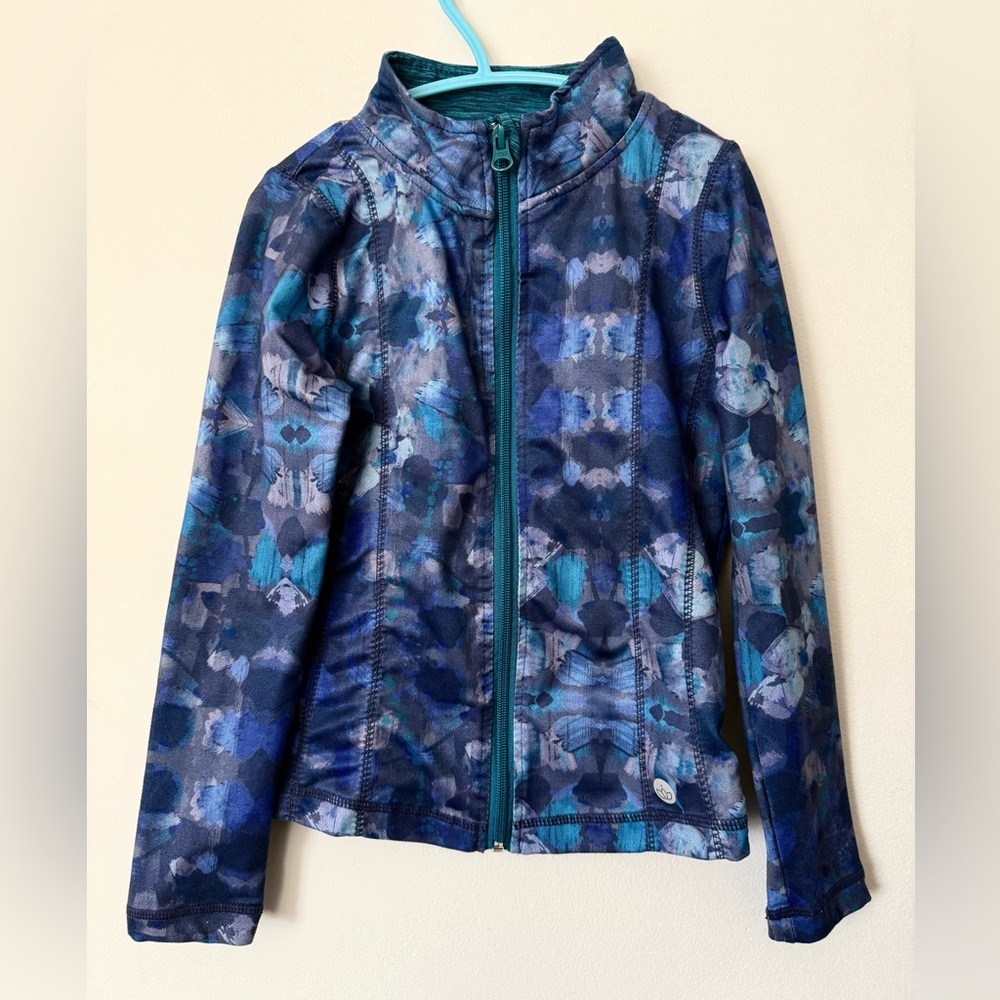 Jill Yoga Girls Size 6 Zip Up Yoga Dance Sweater